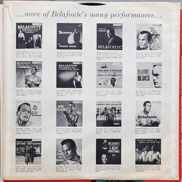 Harry Belafonte : Calypso (LP, RE)