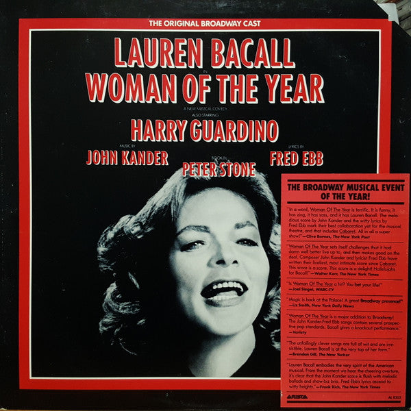 Lauren Bacall : Woman Of The Year (The Original Broadway Cast) (LP, Album)