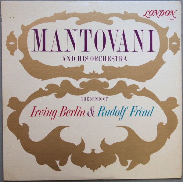 Mantovani And His Orchestra : The Music Of Irving Berlin & Rudolf Friml (LP, Mono, RP)