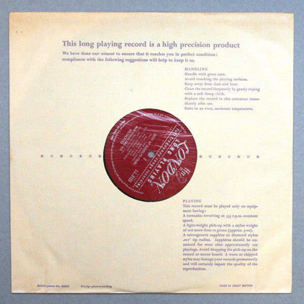 Mantovani And His Orchestra : The Music Of Irving Berlin & Rudolf Friml (LP, Mono, RP)