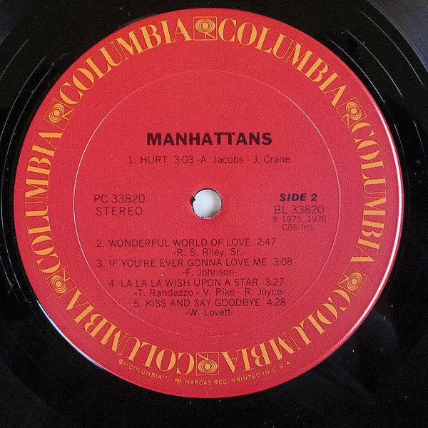 The Manhattans* : The Manhattans (LP, Album)