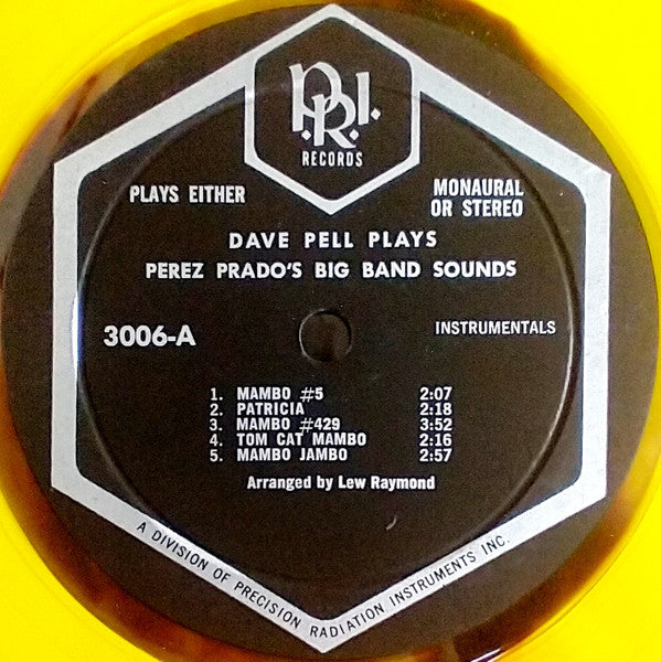 Dave Pell : Dave Pell Plays Perez Prado's Big Band Sounds (LP, Album, yel)
