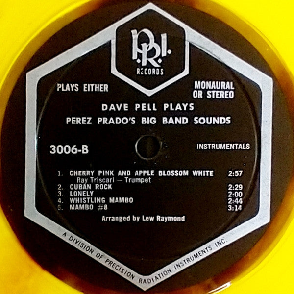 Dave Pell : Dave Pell Plays Perez Prado's Big Band Sounds (LP, Album, yel)