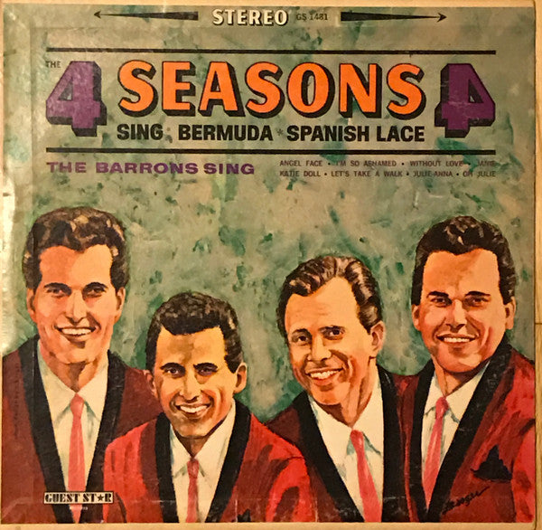 The 4 Seasons*, The Barrons : Guest Star Records Presents 4 Seasons  (LP, Album, Comp)