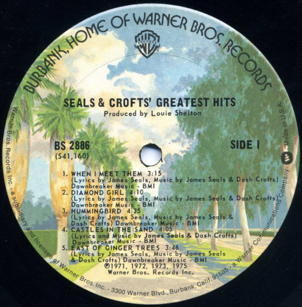 Seals & Crofts : Greatest Hits (LP, Comp)