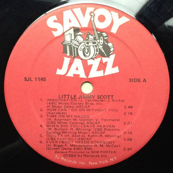 Jimmy Scott : Little Jimmy Scott (LP, Album, RE)