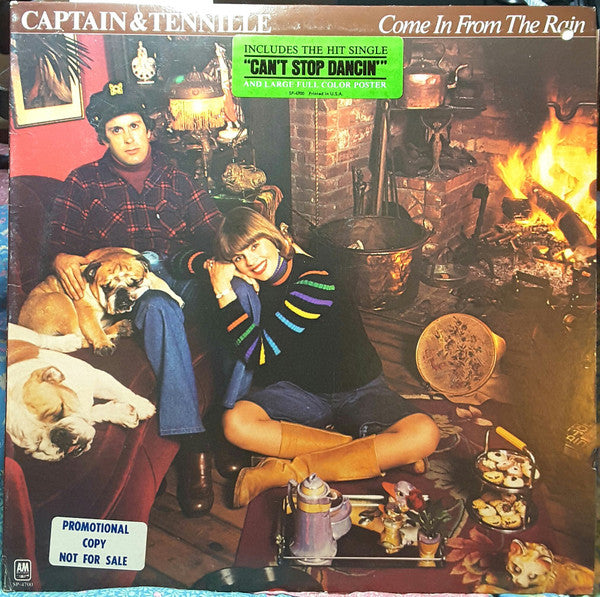 Captain And Tennille : Come In From The Rain (LP, Album, Promo, Mon)