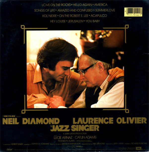 Neil Diamond : The Jazz Singer (Original Songs From The Motion Picture) (LP, Album, Los)