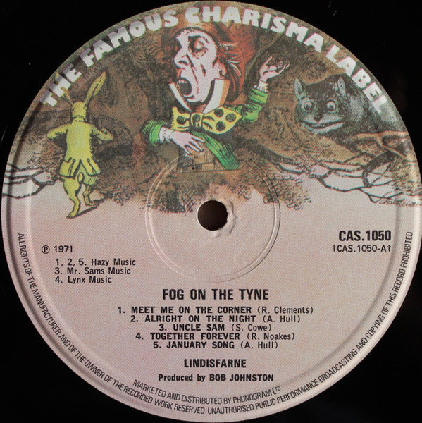 Lindisfarne : Fog On The Tyne (LP, Album, RE, Sma)