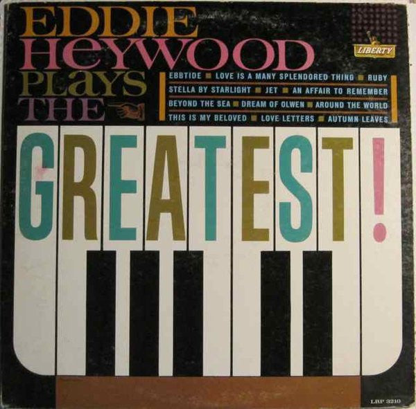 Eddie Heywood : Eddie Heywood Plays The Greatest! (LP, Mono, Promo)