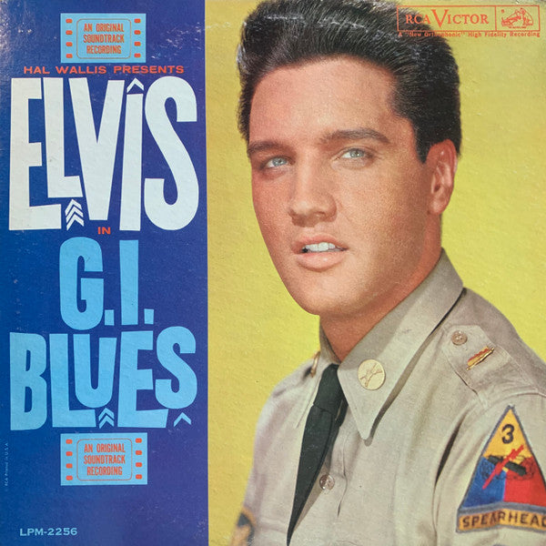 Elvis* : G. I. Blues (LP, Album, Mono, RP, Roc)