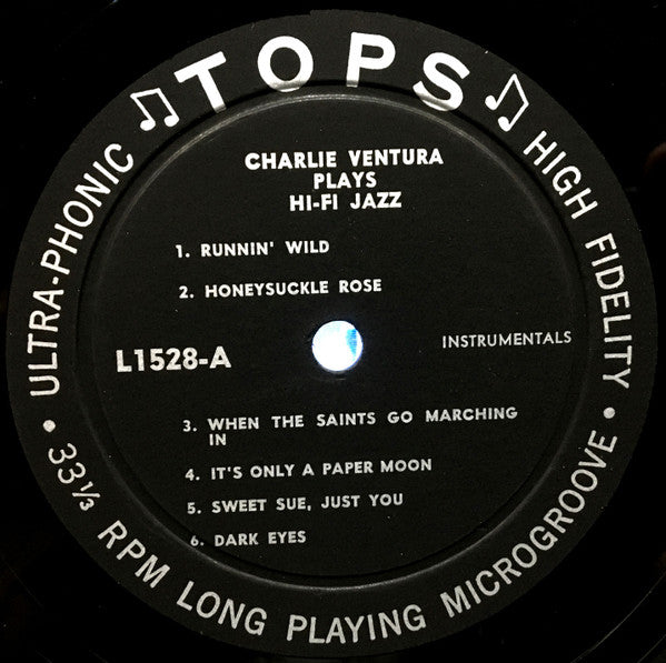 Charlie Ventura : Plays Hi-Fi Jazz (LP, Album)