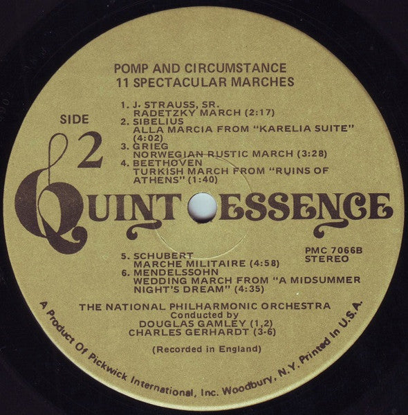 The National Philharmonic Orchestra*, Charles Gerhardt, Douglas Gamley, Eric Robinson (5) : Pomp & Circumstance (LP, Comp)