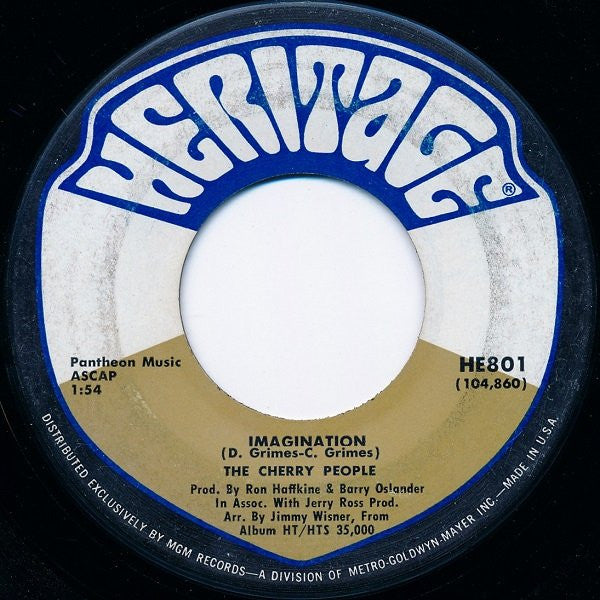 The Cherry People* : And Suddenly  (7")