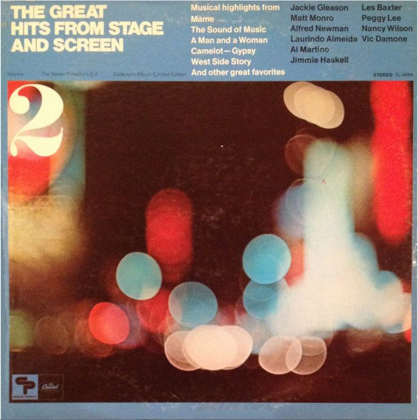 Various : The Stereo Collector's Set, Volume 2- The Great Hits From Stage And Screen (LP, Comp, Ltd)