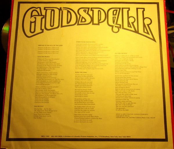 Godspell* : Godspell (LP, Album)