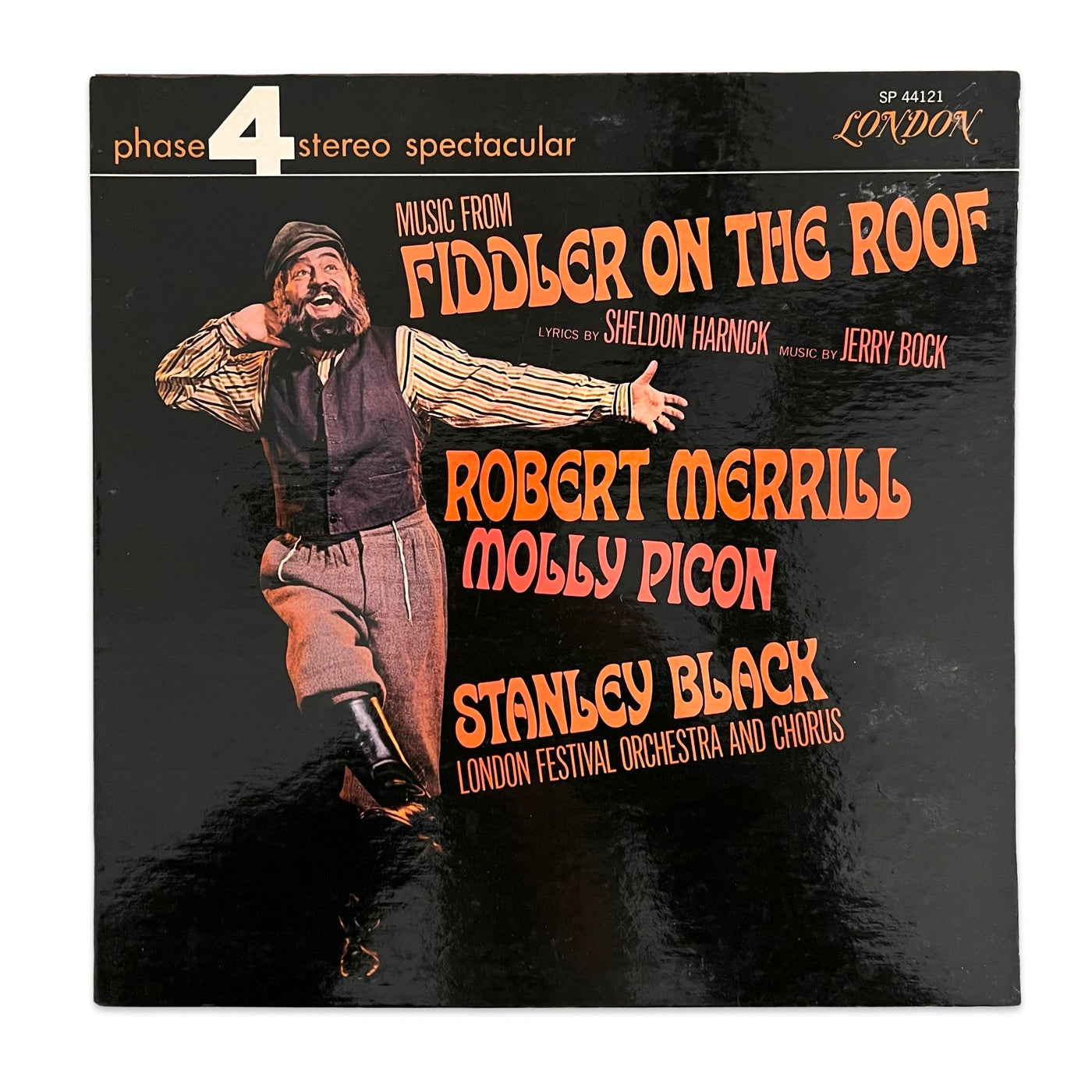 Robert Merrill, Molly Picon, Stanley Black, London Festival Orchestra And Chorus – Music From Fiddler On The Roof