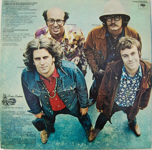 The Firesign Theatre : How Can You Be In Two Places At Once When You're Not Anywhere At All (LP, Ter)