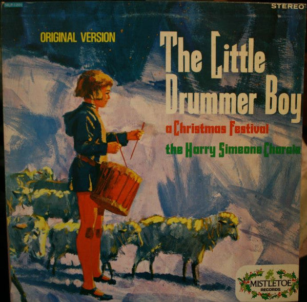 The Harry Simeone Chorale : The Little Drummer Boy: A Christmas Festival (LP, RE)