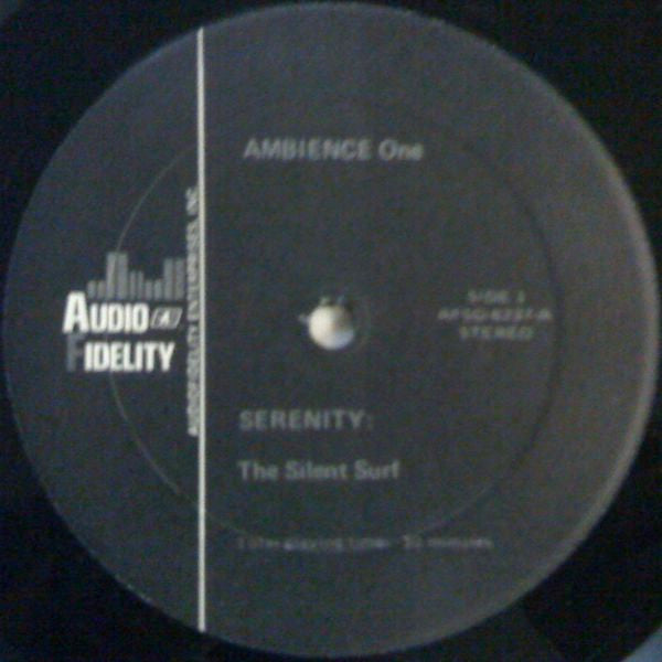No Artist : Ambience One (An Adventure In Enviromental Sound) (LP)
