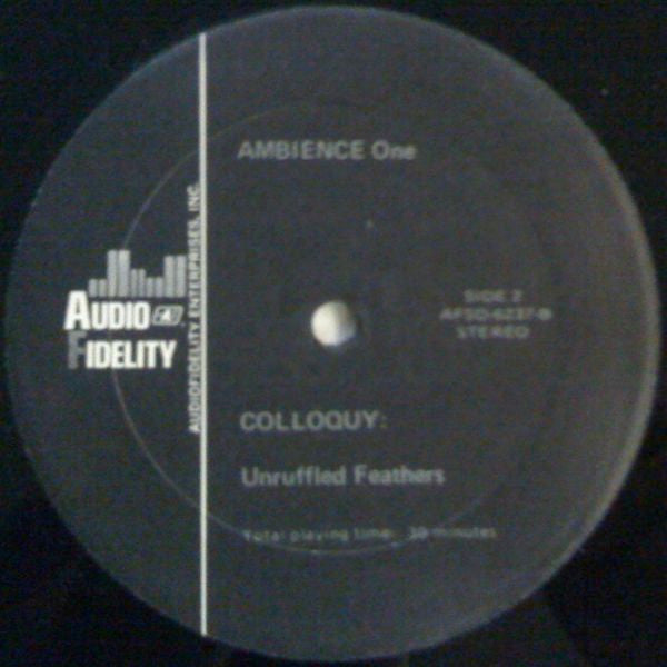 No Artist : Ambience One (An Adventure In Enviromental Sound) (LP)