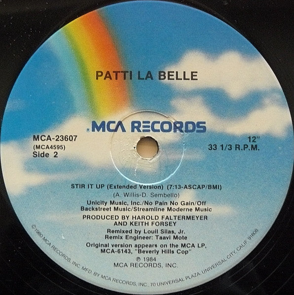 Patti La Belle* And Michael McDonald : On My Own (12" Version) (12", Pin)