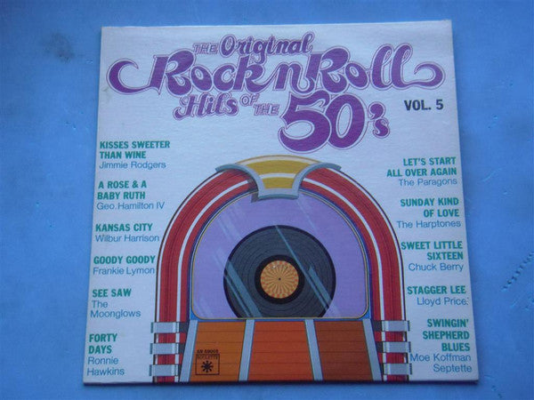 Various : The Original Rock N Roll Hits Of The 50's Vol. 5 (LP, Comp)