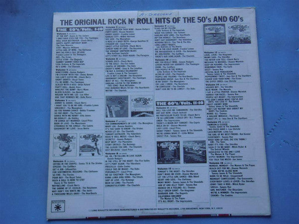 Various : The Original Rock N Roll Hits Of The 50's Vol. 5 (LP, Comp)