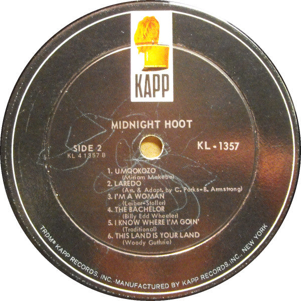 Various : Midnight Hoot (LP, Comp, Mono)