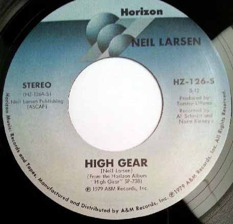 Neil Larsen : High Gear (7", Single)