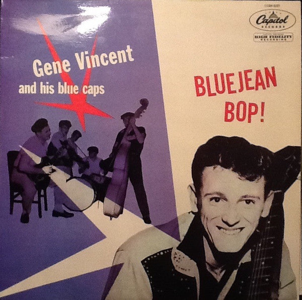 Gene Vincent And His Blue Caps* : Bluejean Bop (LP, Album, Mono, RE)
