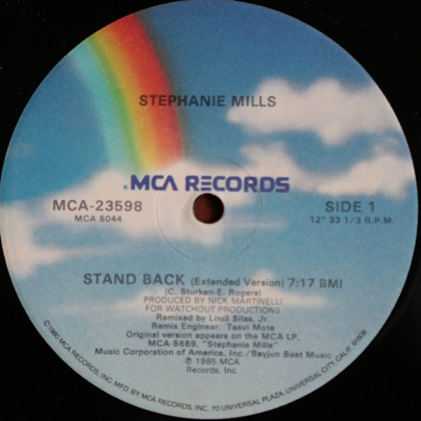 Stephanie Mills : Stand Back (12", Glo)