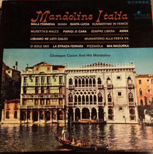 Giuseppe Caiani : Mandolins Italia (LP, Album)