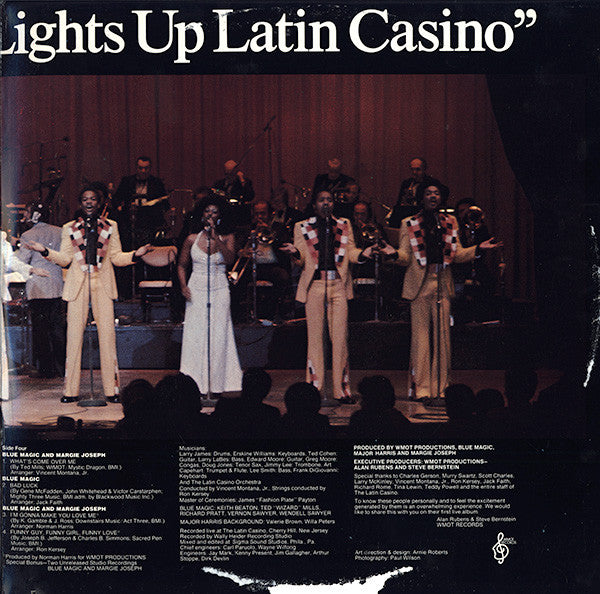 Blue Magic, Major Harris, Margie Joseph : Live! (2xLP, Album, RI )