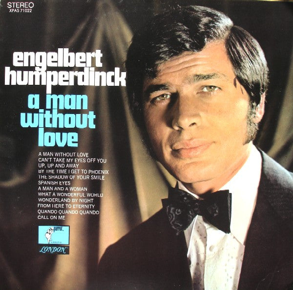Engelbert Humperdinck : A Man Without Love (LP, BW )