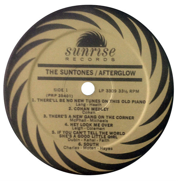 The Suntones : Afterglow (LP, Album)