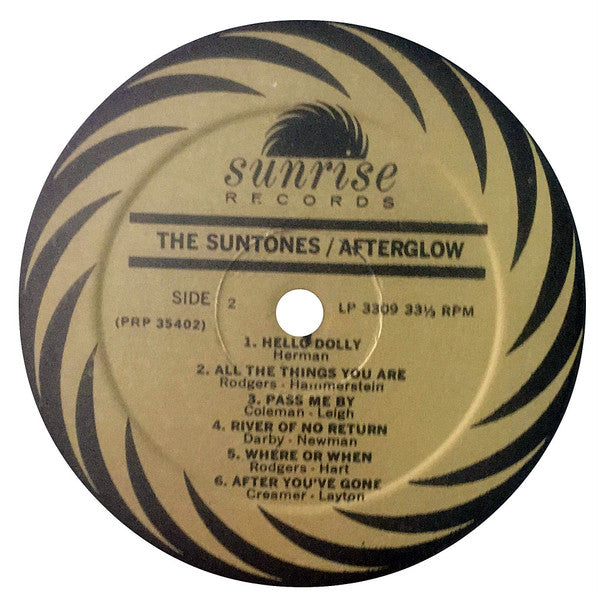 The Suntones : Afterglow (LP, Album)
