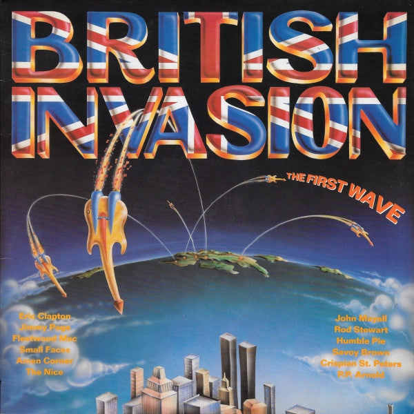 Various : British Invasion - The First Wave (LP, Comp)