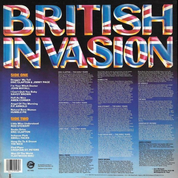 Various : British Invasion - The First Wave (LP, Comp)