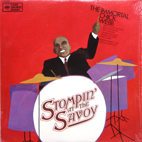 Chick Webb : The Immortal Chick Webb / Stompin' At The Savoy (LP, Comp, Mono)