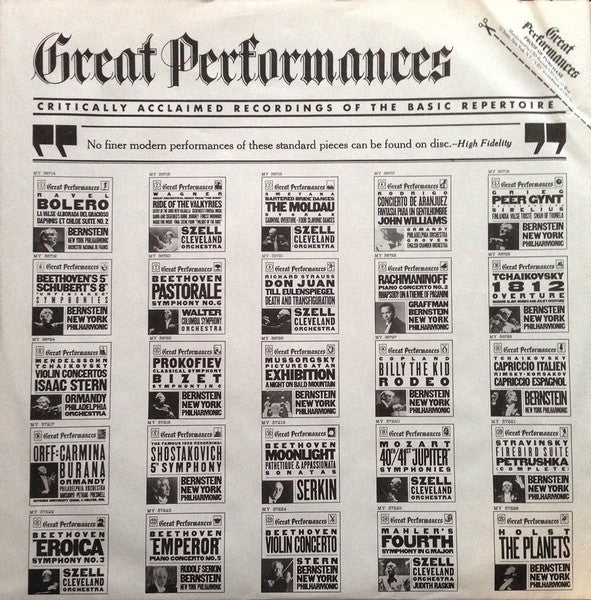 Mozart* / Szell*, Cleveland Orchestra* : Mozart: Symphonies Nos. 35 "Haffner" & 39 (LP, Album, RM)