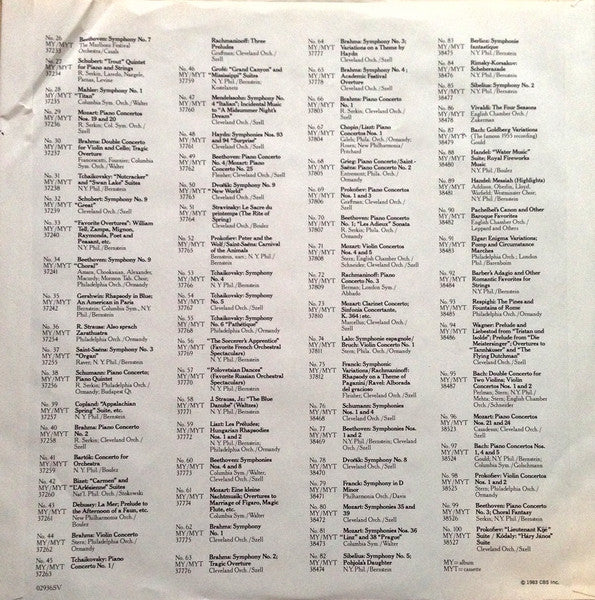 Mozart* / Szell*, Cleveland Orchestra* : Mozart: Symphonies Nos. 35 "Haffner" & 39 (LP, Album, RM)