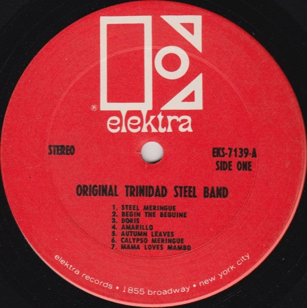 The Original Trinidad Steel Band : The Original Trinidad Steel Band (LP, Album, RE)