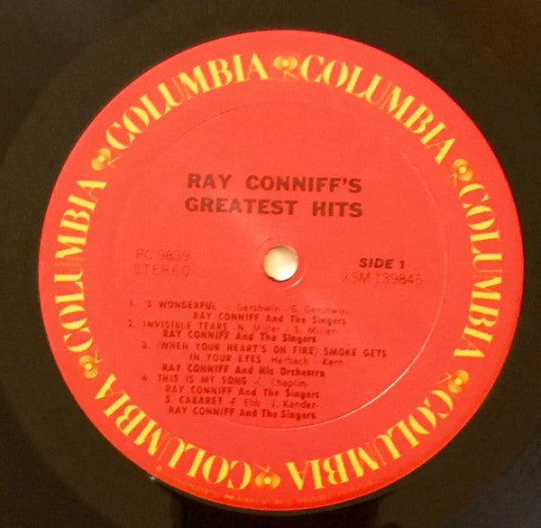 Ray Conniff : Ray Conniff's Greatest Hits (LP, Comp, RE, Car)