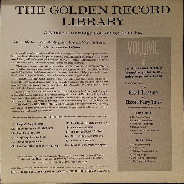 Kurt Knudsen : Treasury Of Great Classic Fairy-Tales: Volume 7 (LP)