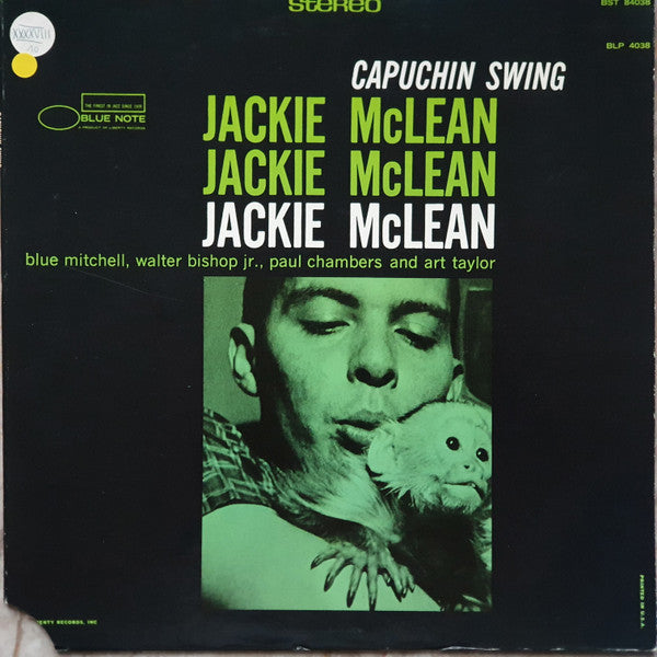 Jackie McLean : Capuchin Swing (LP, Album, RE)