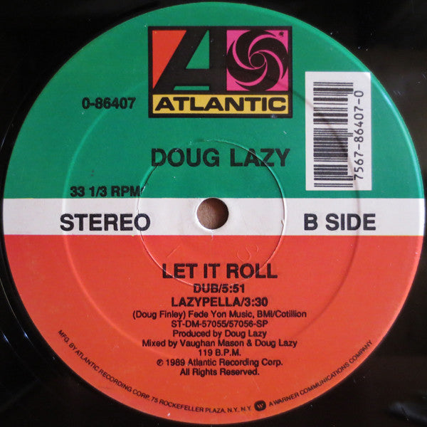 Doug Lazy : Let It Roll (12", RE, Spe)