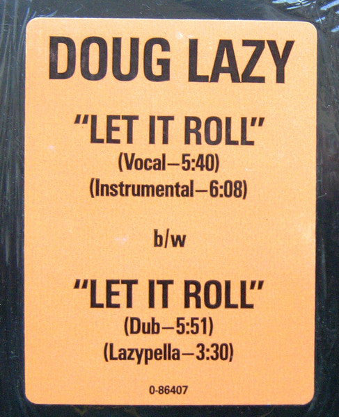 Doug Lazy : Let It Roll (12", RE, Spe)