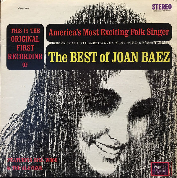 Joan Baez : The Best Of Joan Baez (LP, Album, RE)