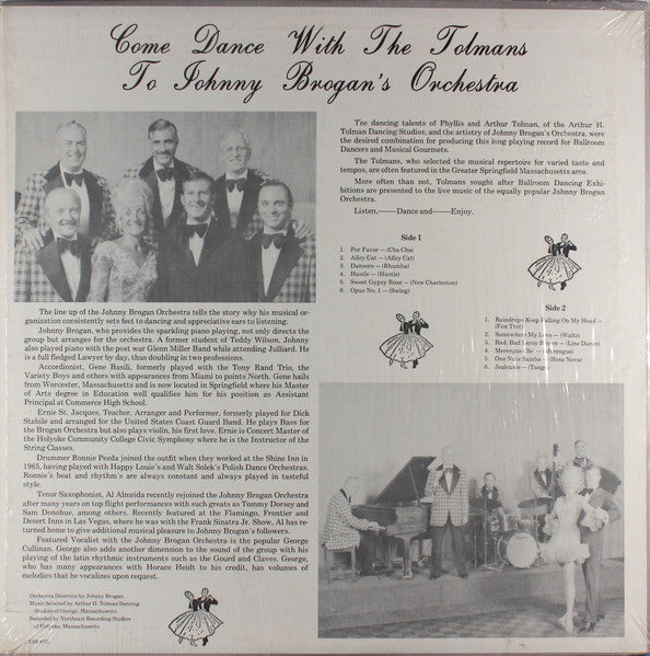 The Tolmans* : Come Dance With The Tolmans To Johnny Brogan's Orchestra (LP)